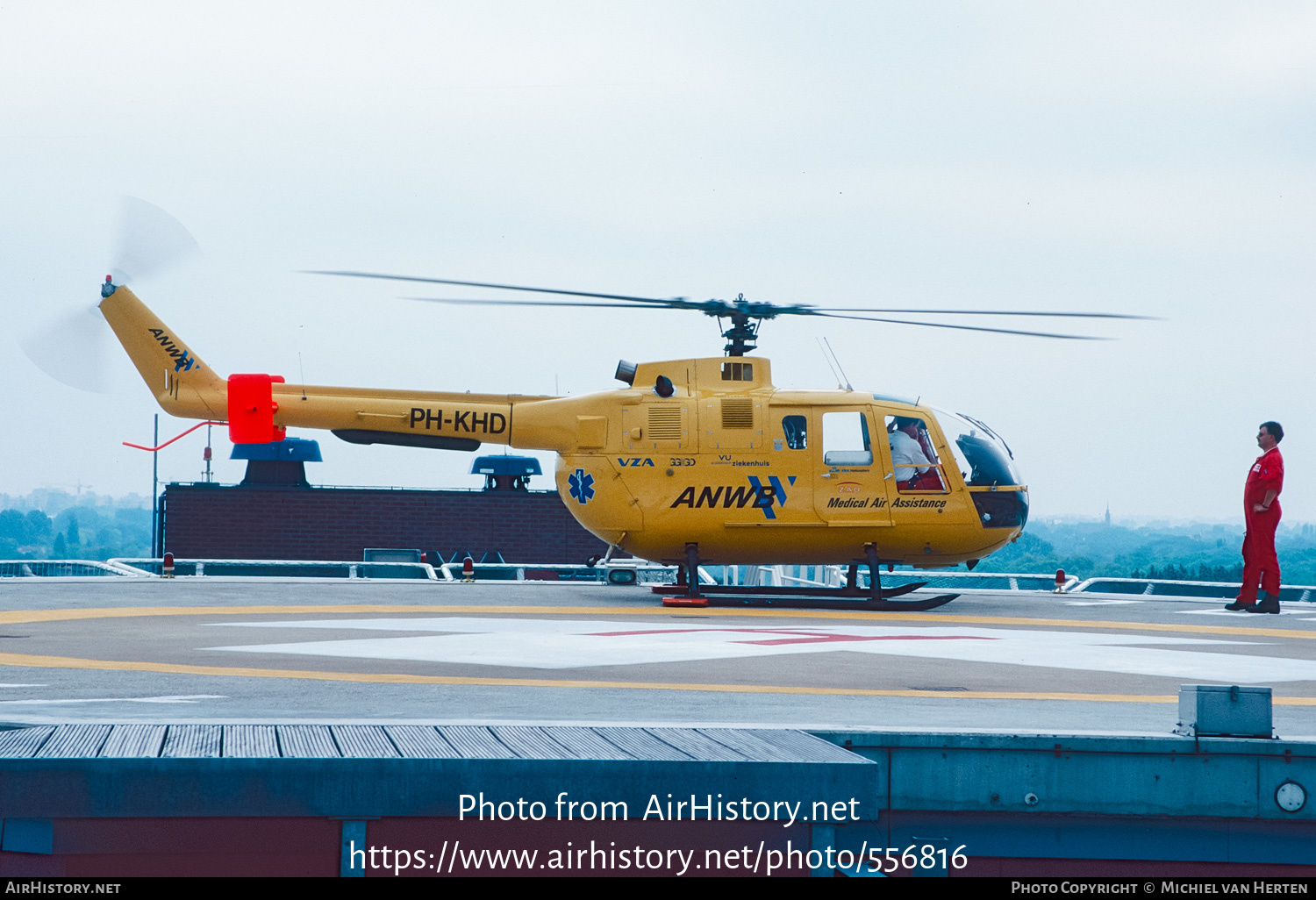 Aircraft Photo of PH-KHD | MBB BO-105CBS-4 | ANWB Medical Air Assistance | AirHistory.net #556816