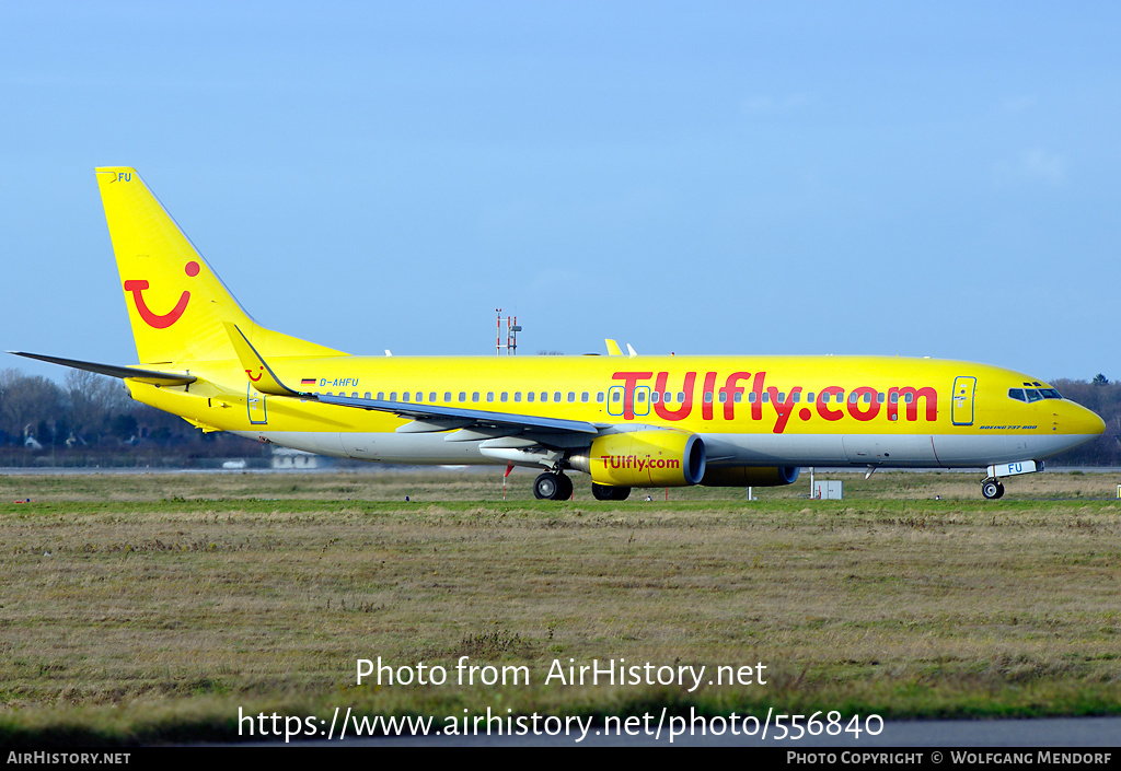 Aircraft Photo of D-AHFU | Boeing 737-8K5 | TUIfly | AirHistory.net #556840