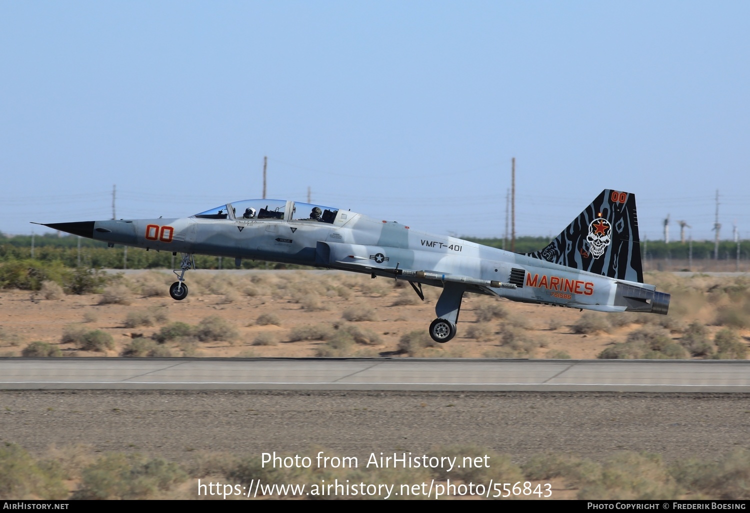 Aircraft Photo of 761586 | Northrop F-5F Tiger II | USA - Marines | AirHistory.net #556843