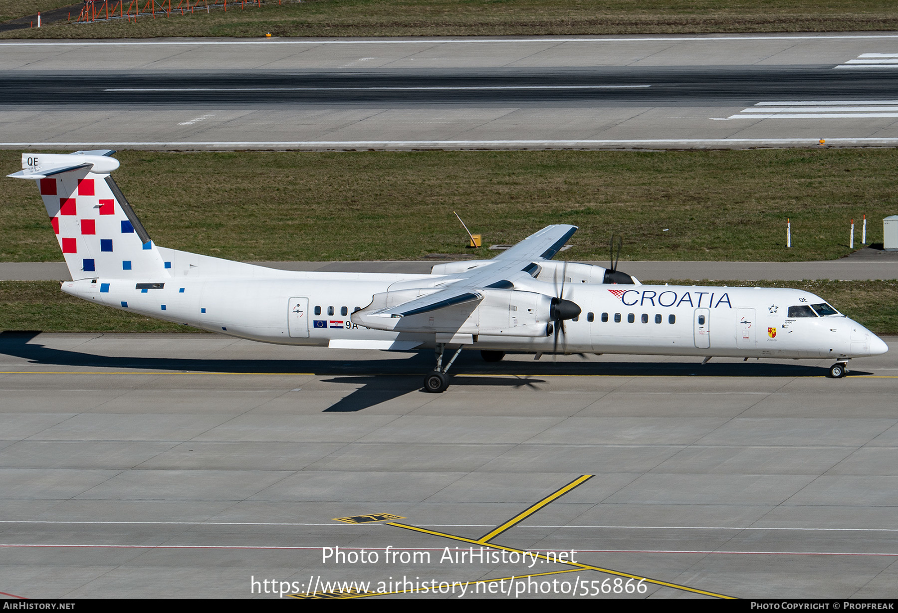 Aircraft Photo of 9A-CQE | Bombardier DHC-8-402 Dash 8 | Croatia Airlines | AirHistory.net #556866