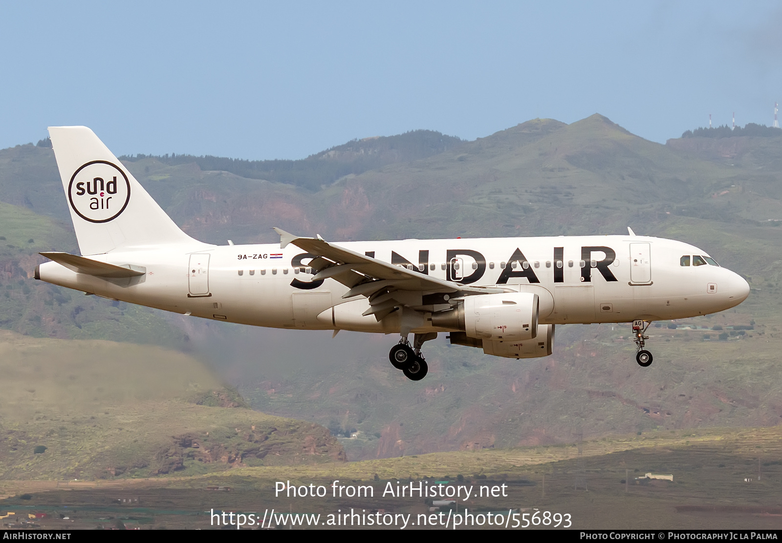 Aircraft Photo of 9A-ZAG | Airbus A319-111 | Sundair | AirHistory.net #556893