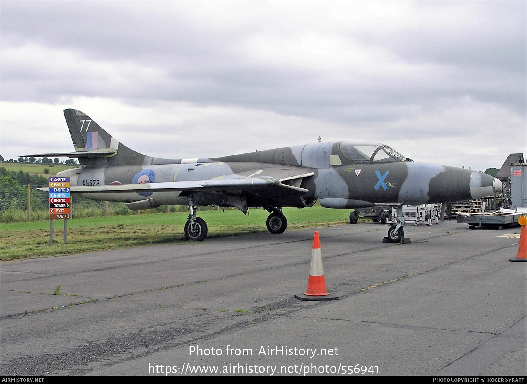 Aircraft Photo of XL578 | Hawker Hunter T7 | UK - Air Force | AirHistory.net #556941