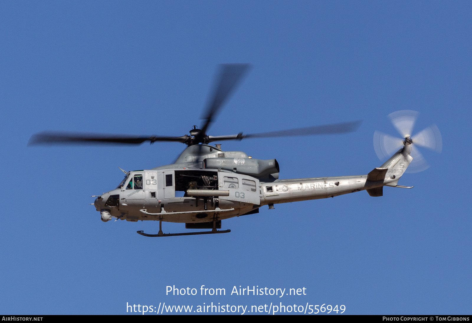 Aircraft Photo of 168953 | Bell UH-1Y Venom (450) | USA - Marines | AirHistory.net #556949