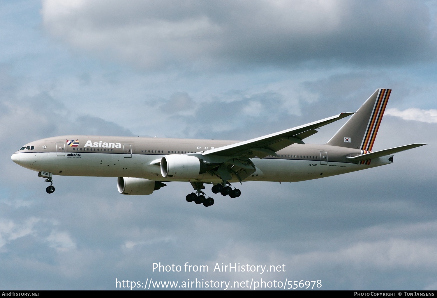 Aircraft Photo Of HL7700 | Boeing 777-28E/ER | Asiana Airlines ...