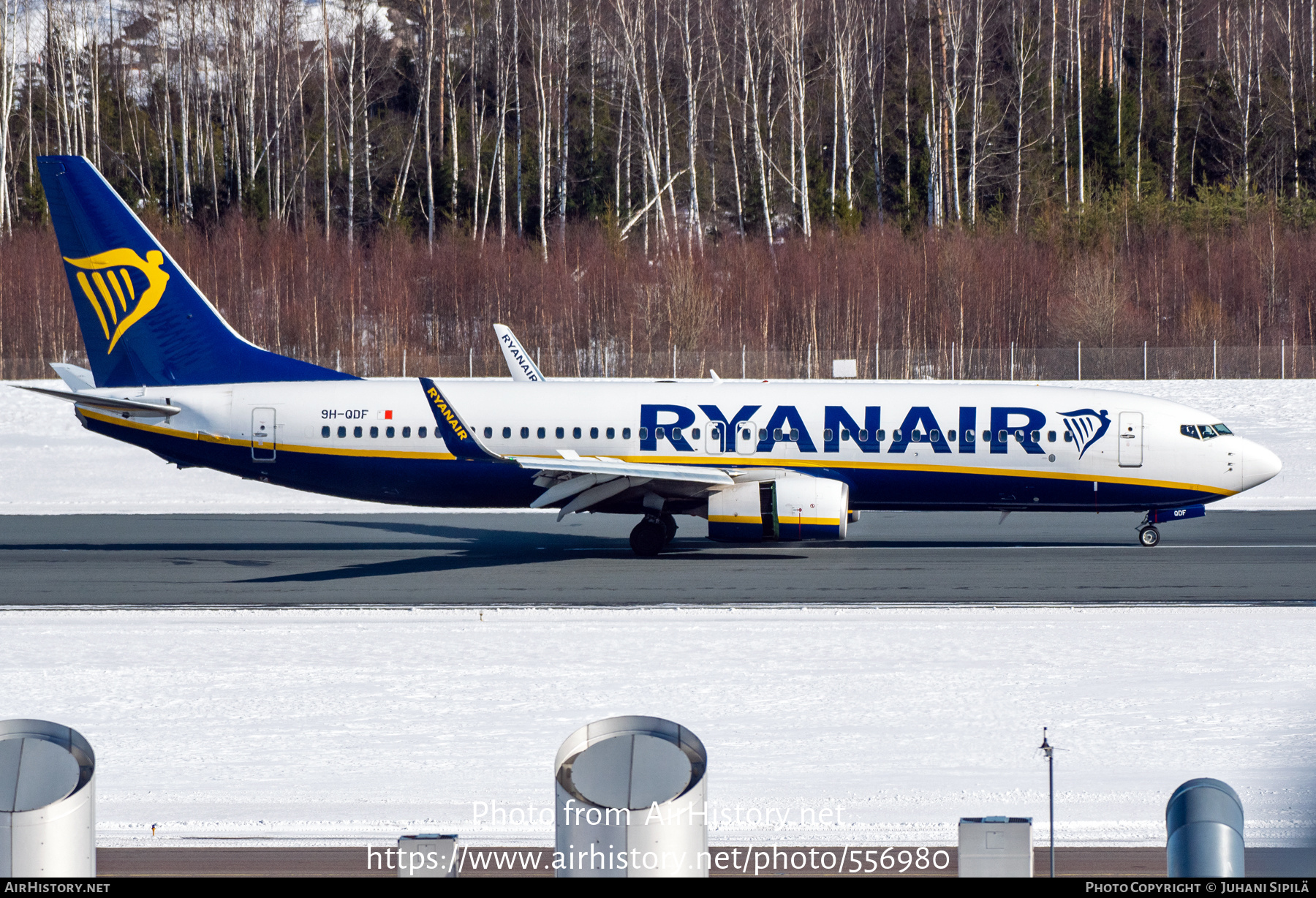 Aircraft Photo of 9H-QDF | Boeing 737-8AS | Ryanair | AirHistory.net #556980