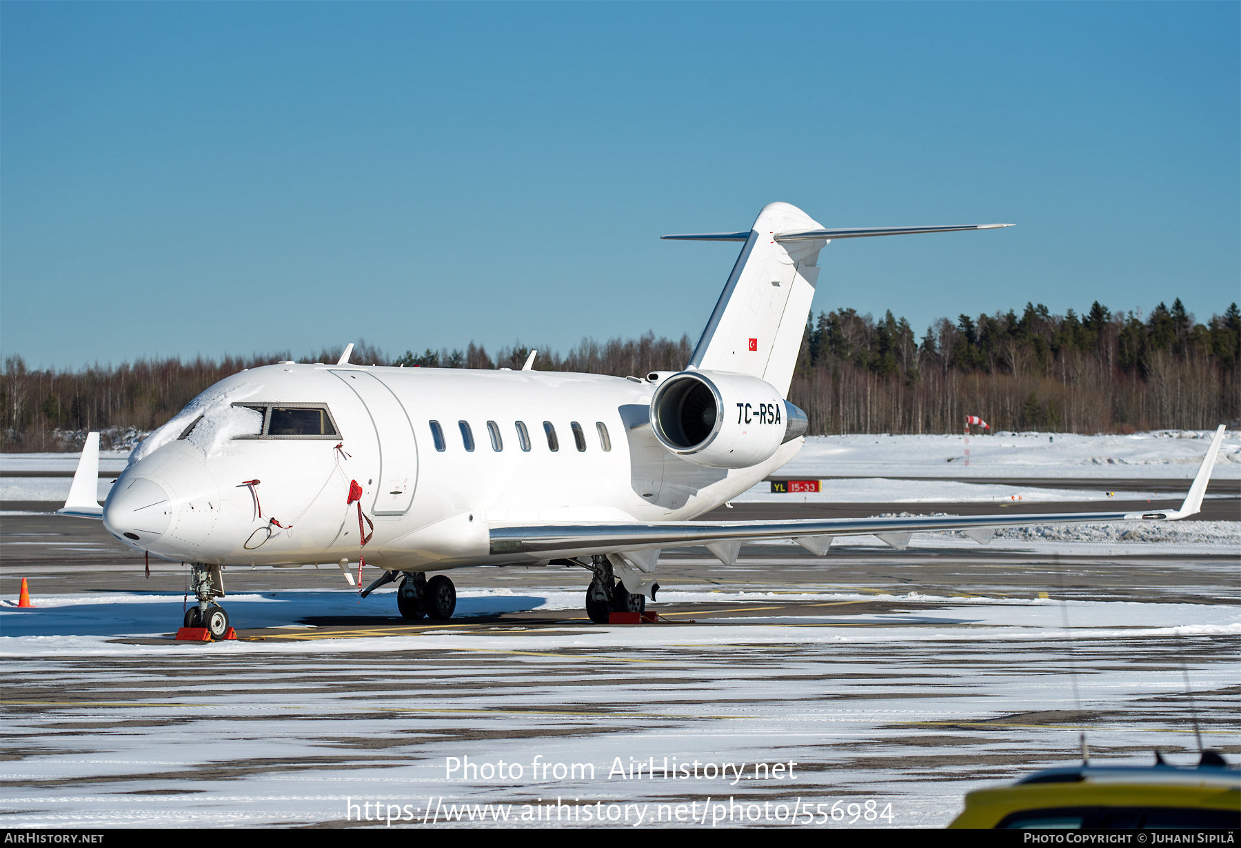 Aircraft Photo of TC-RSA | Bombardier Challenger 605 (CL-600-2B16) | AirHistory.net #556984