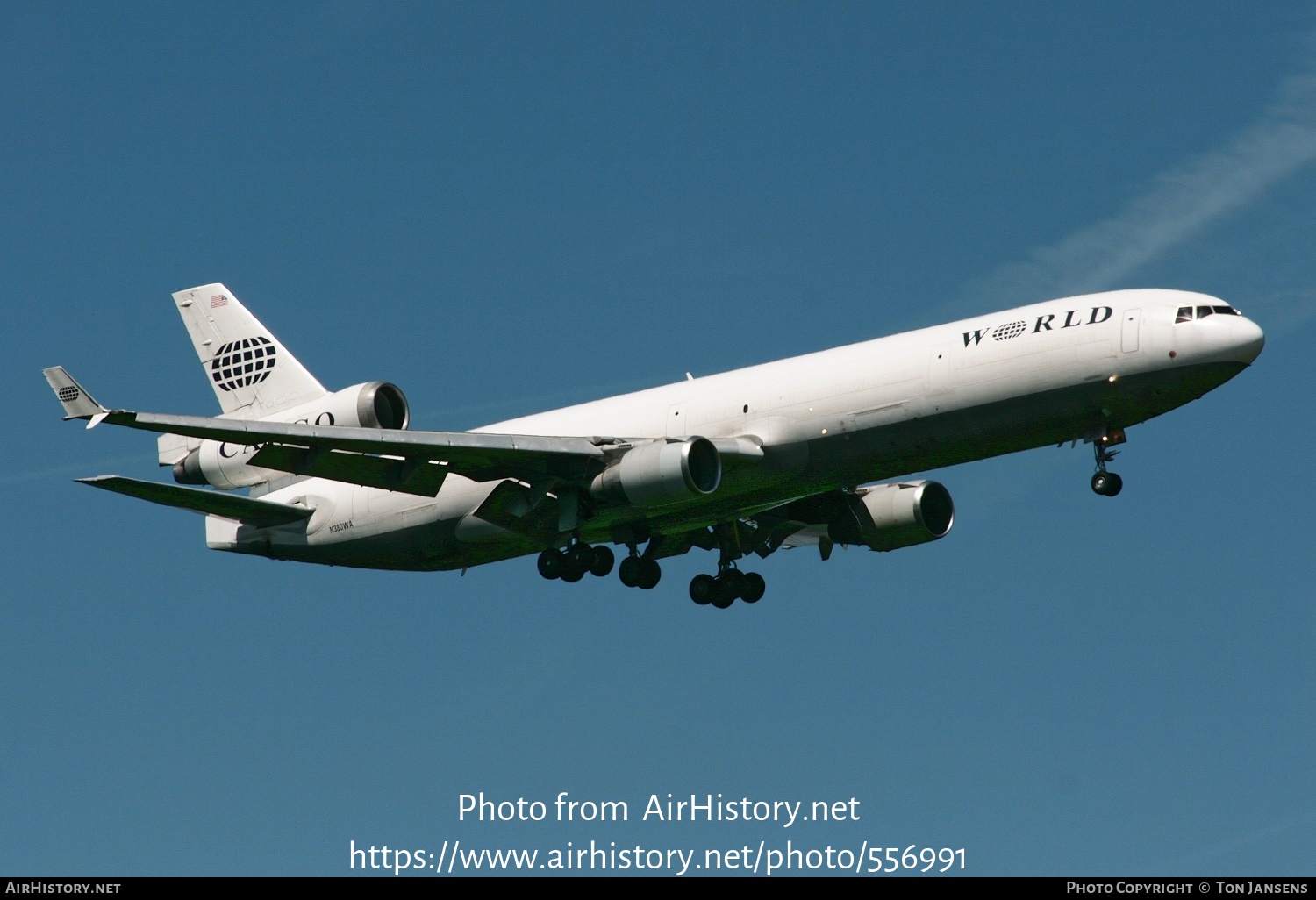 Aircraft Photo of N380WA | McDonnell Douglas MD-11/F | World Airways Cargo | AirHistory.net #556991