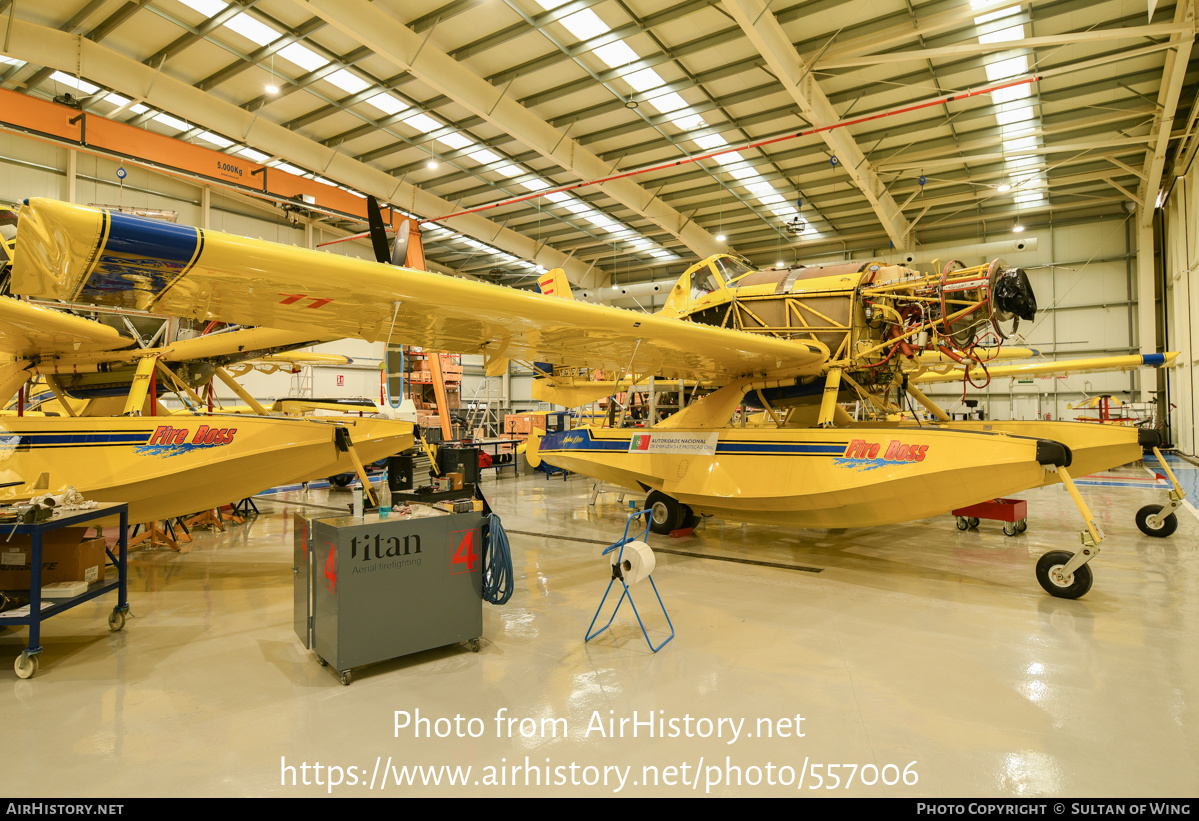 Aircraft Photo of EC-MML | Air Tractor AT-802F Fire Boss (AT-802A) | Autoridade Nacional de Emergência e Proteção Civil | AirHistory.net #557006