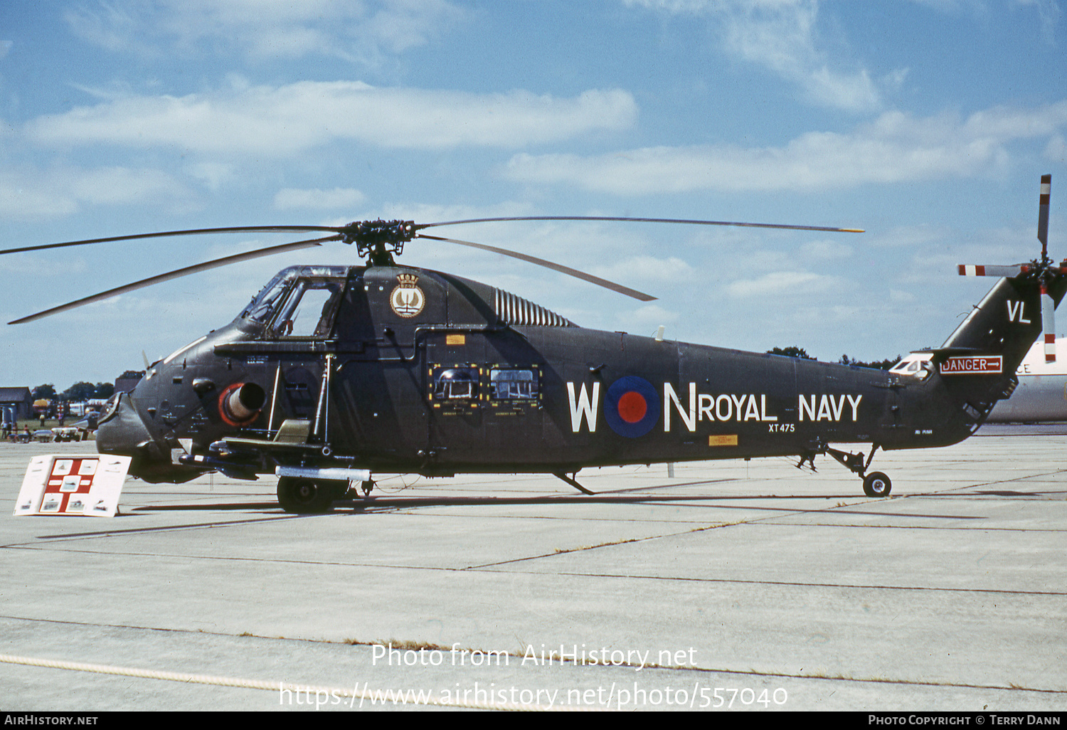 Aircraft Photo of XT475 | Westland WS-58 Wessex HU.5 | UK - Navy | AirHistory.net #557040