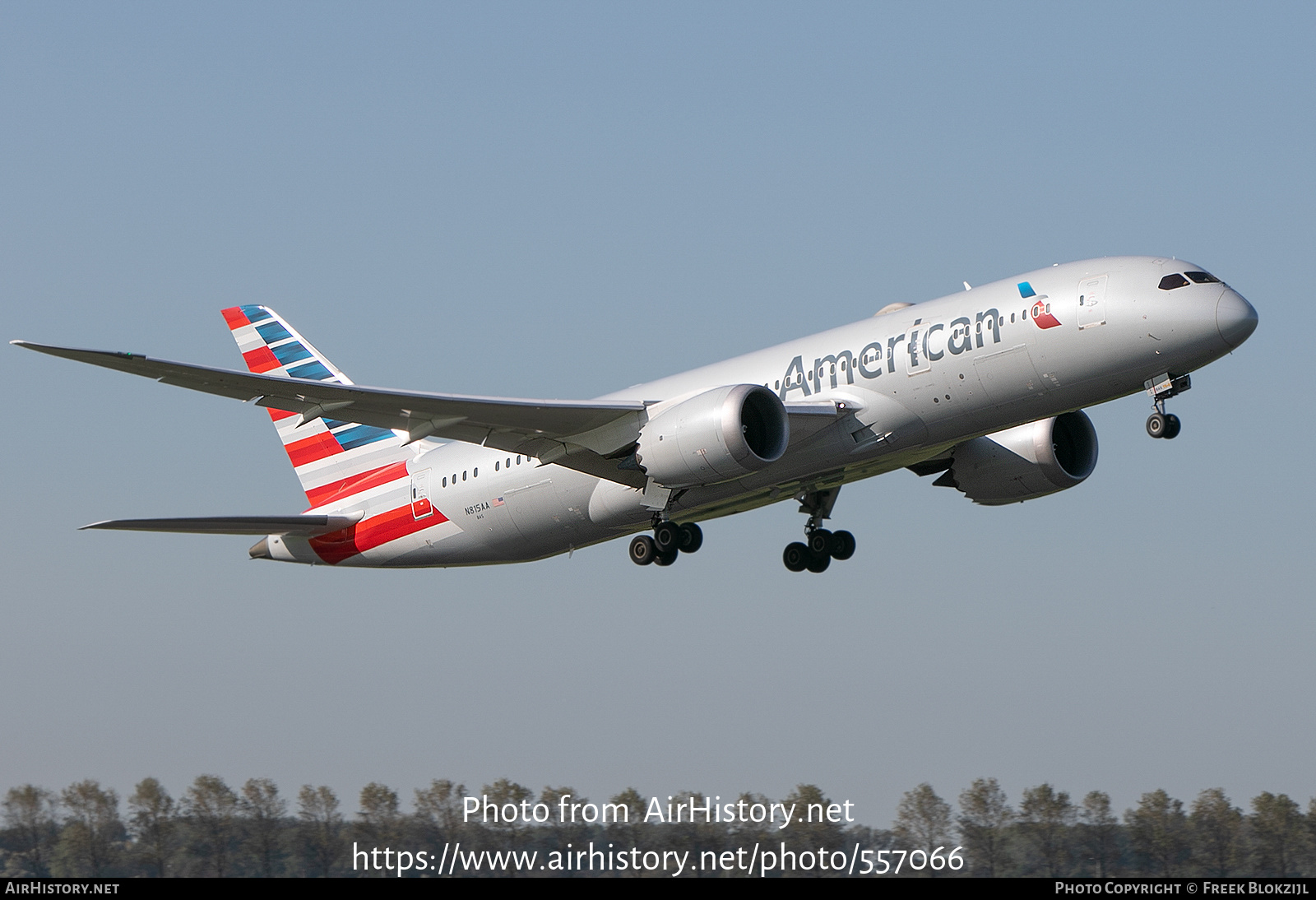 Aircraft Photo of N815AA | Boeing 787-8 Dreamliner | American Airlines | AirHistory.net #557066