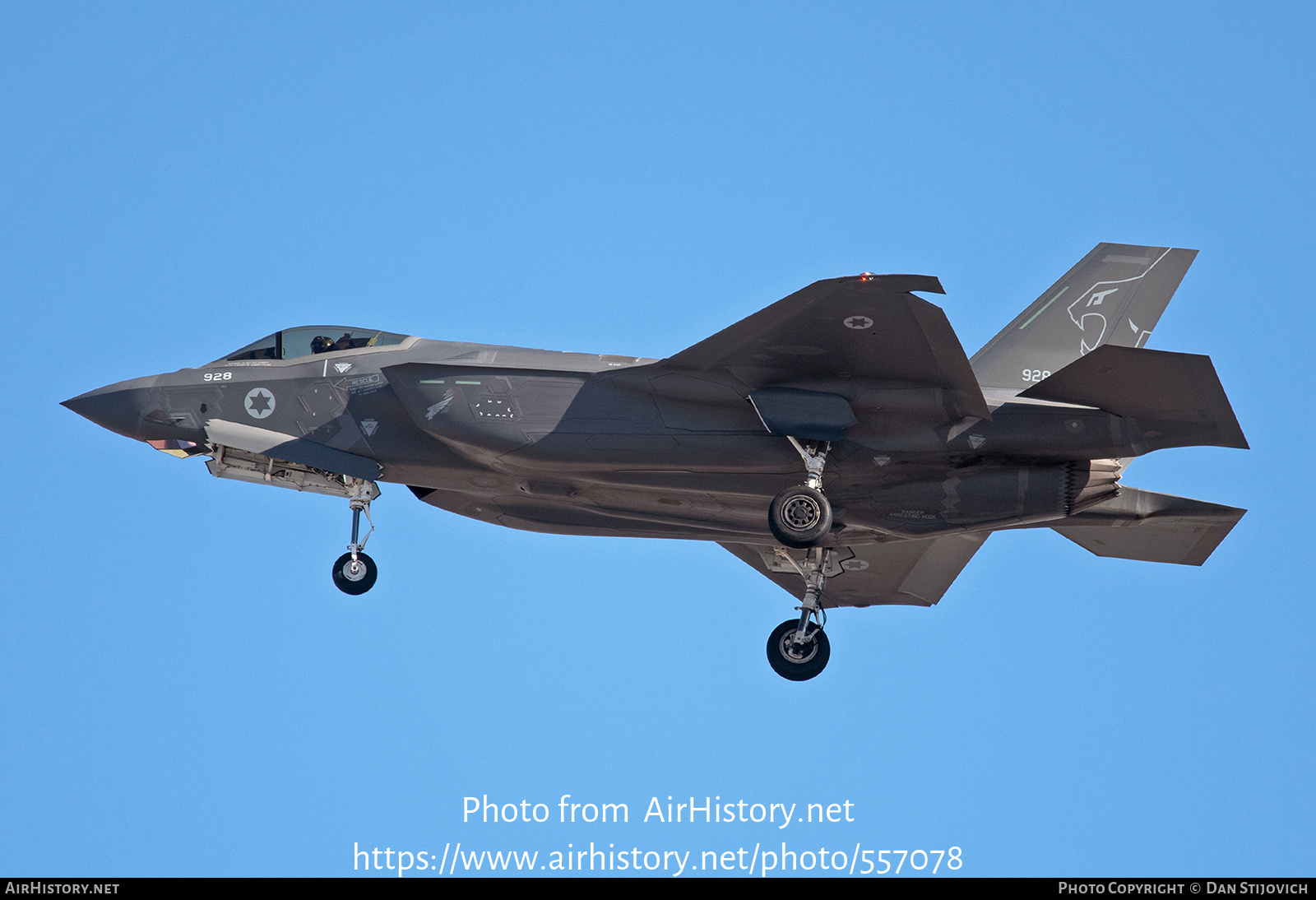 Aircraft Photo of 928 | Lockheed Martin F-35I Adir | Israel - Air Force | AirHistory.net #557078