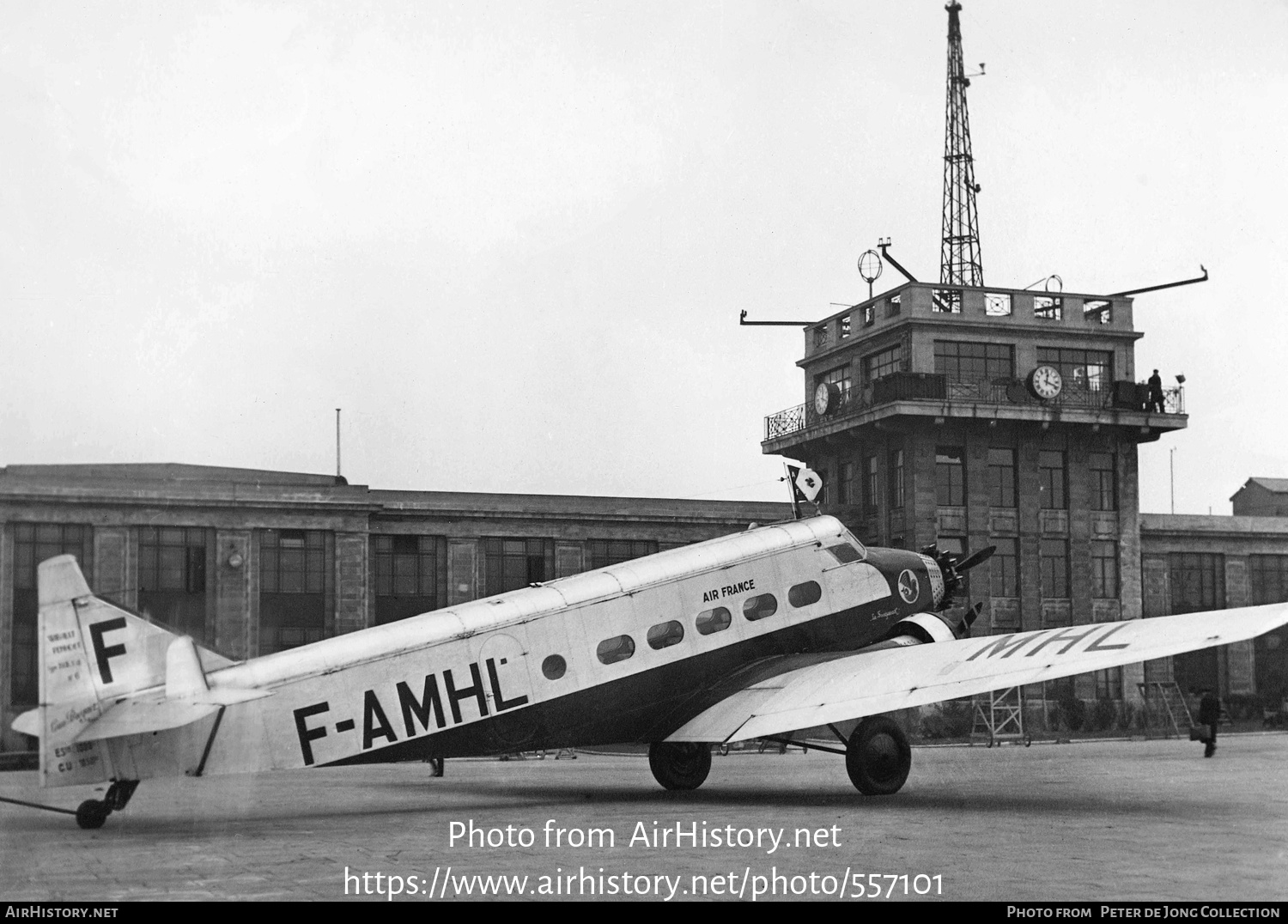 Aircraft Photo of F-AMHL | Wibault 283T | Air France | AirHistory.net #557101