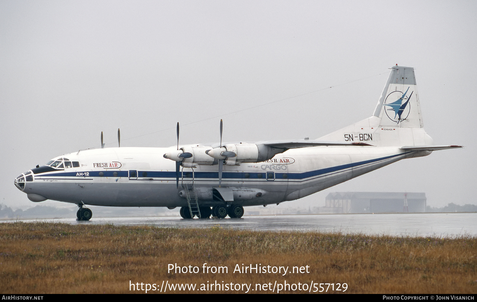 Aircraft Photo of 5N-BCN | Antonov An-12 | Fresh Air Cargo | AirHistory.net #557129