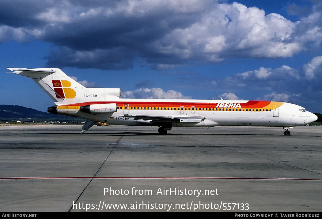 Aircraft Photo of EC-CBM | Boeing 727-256/Adv | Iberia | AirHistory.net #557133