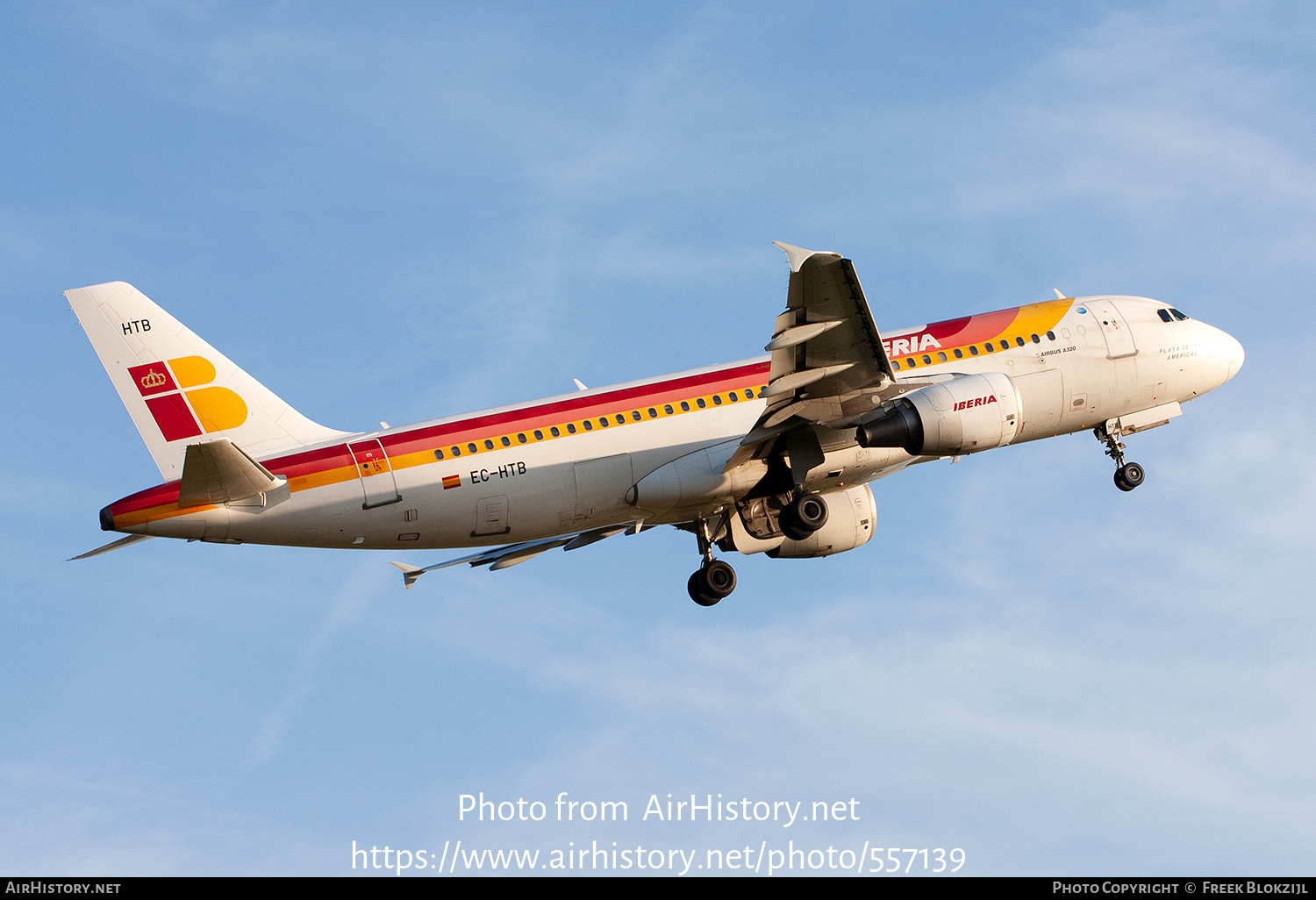 Aircraft Photo of EC-HTB | Airbus A320-214 | Iberia | AirHistory.net #557139