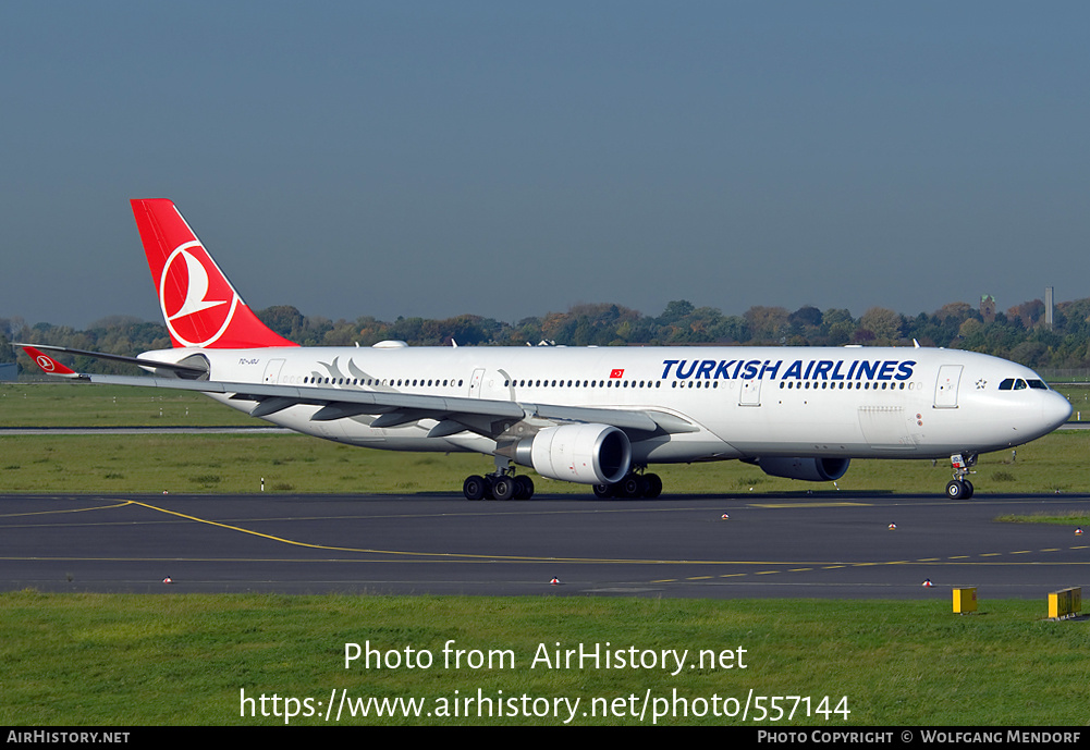 Aircraft Photo of TC-JOJ | Airbus A330-303 | Turkish Airlines | AirHistory.net #557144