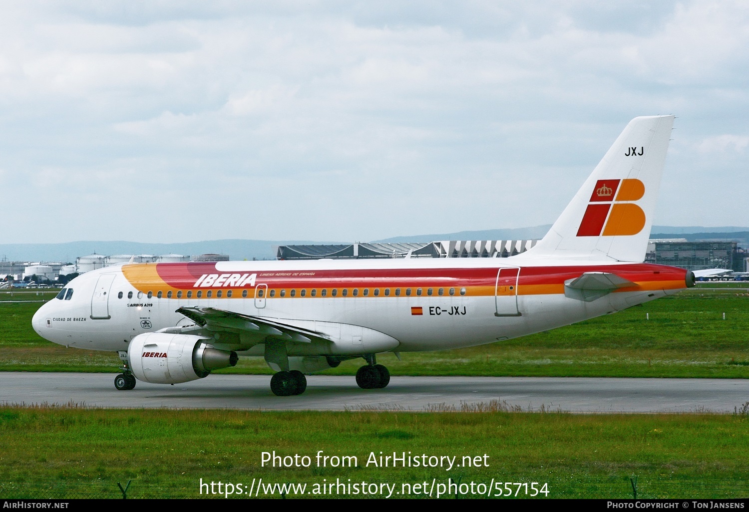 Aircraft Photo of EC-JXJ | Airbus A319-111 | Iberia | AirHistory.net #557154