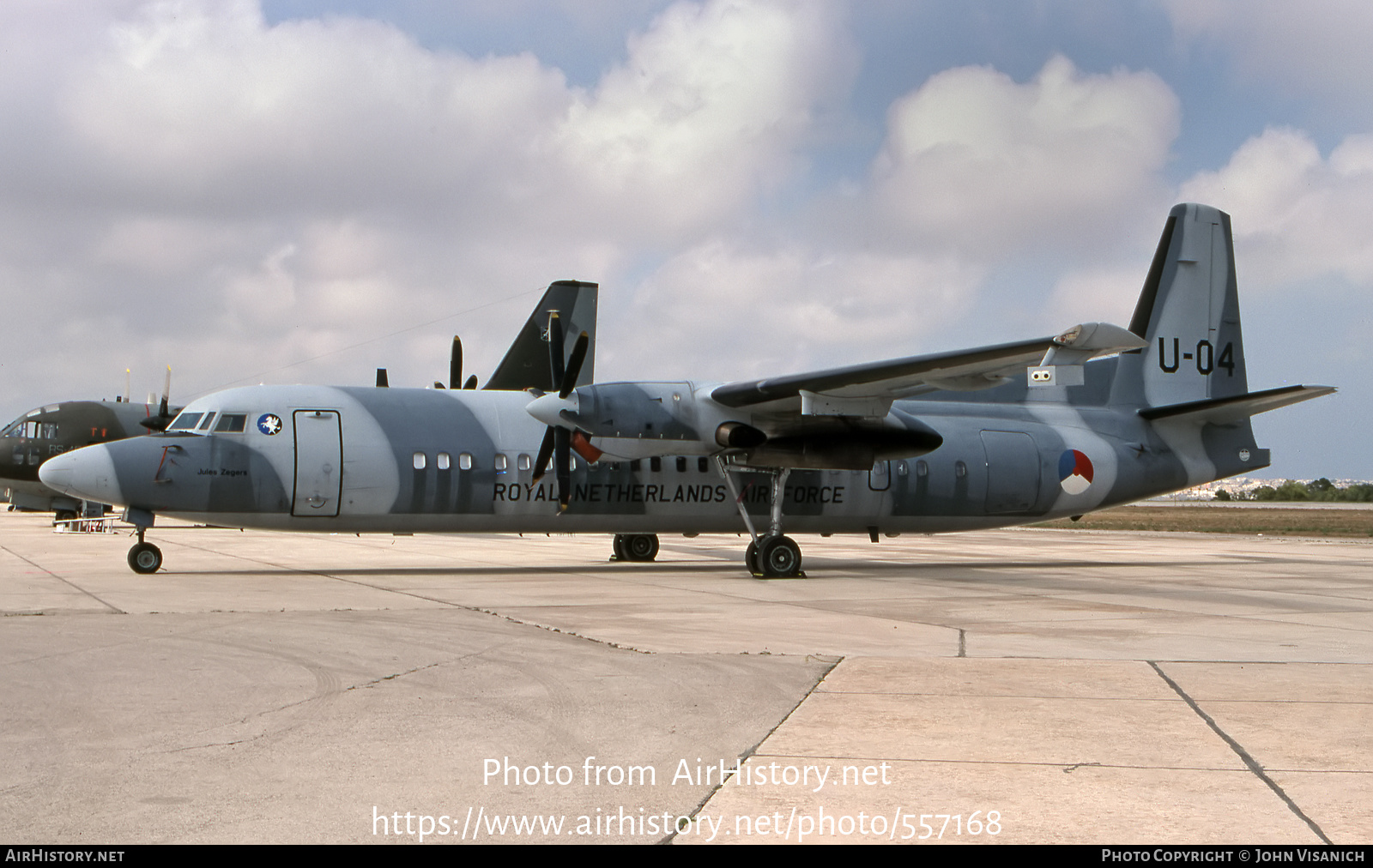 Aircraft Photo of U-04 | Fokker 60UTA-N | Netherlands - Air Force | AirHistory.net #557168