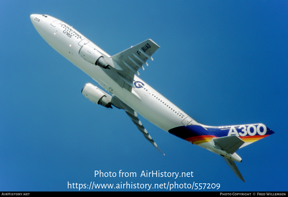 Aircraft Photo of F-BUAD | Airbus A300B2-1C | Novespace | AirHistory.net #557209