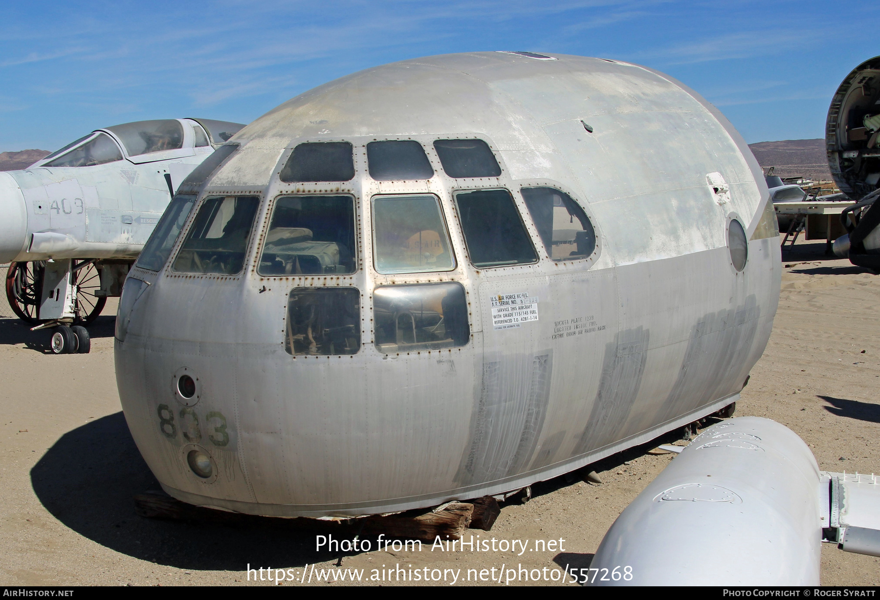 Aircraft Photo of 52-833 | Boeing KC-97L Stratofreighter | USA - Air Force | AirHistory.net #557268