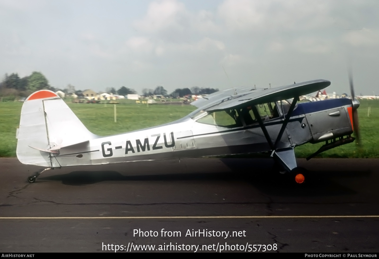 Aircraft Photo of G-AMZU | Auster J-5F Aiglet Trainer | AirHistory.net #557308