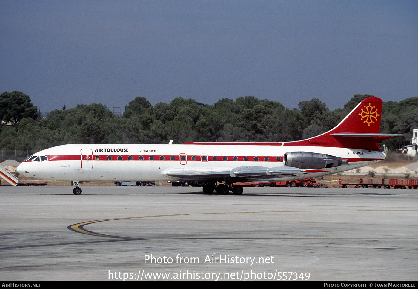 Aircraft Photo of F-GHMU | Sud SE-210 Caravelle 10B3 Super B | Air Toulouse International | AirHistory.net #557349