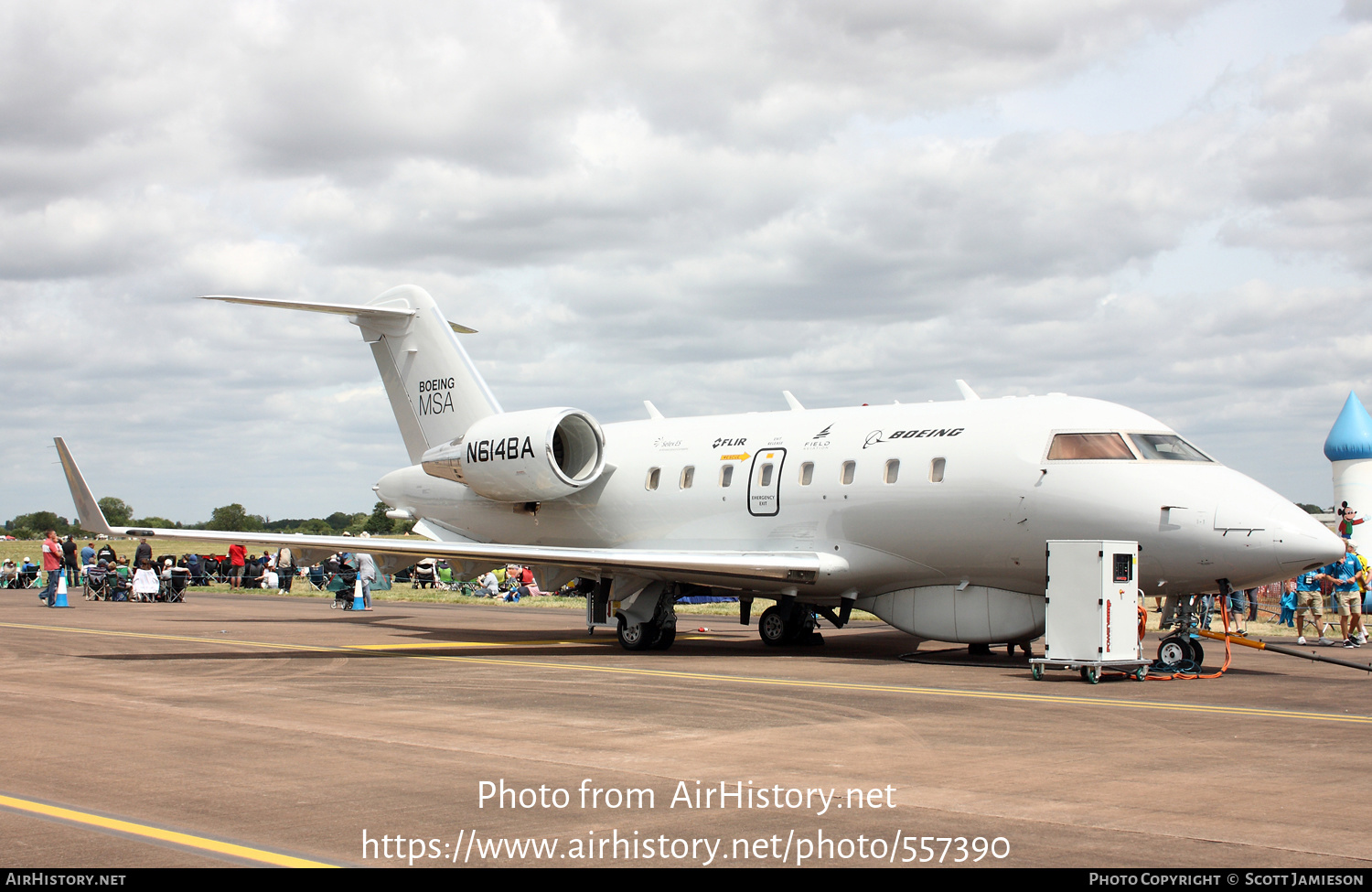 Aircraft Photo of N614BA | Bombardier Challenger 604 (CL-600-2B16) | Boeing | AirHistory.net #557390