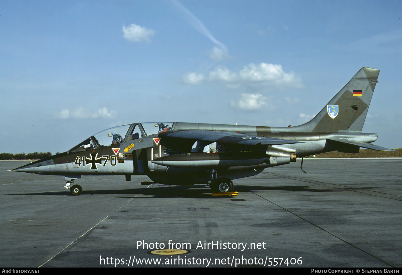 Aircraft Photo of 4170 | Dassault-Dornier Alpha Jet A | Germany - Air Force | AirHistory.net #557406