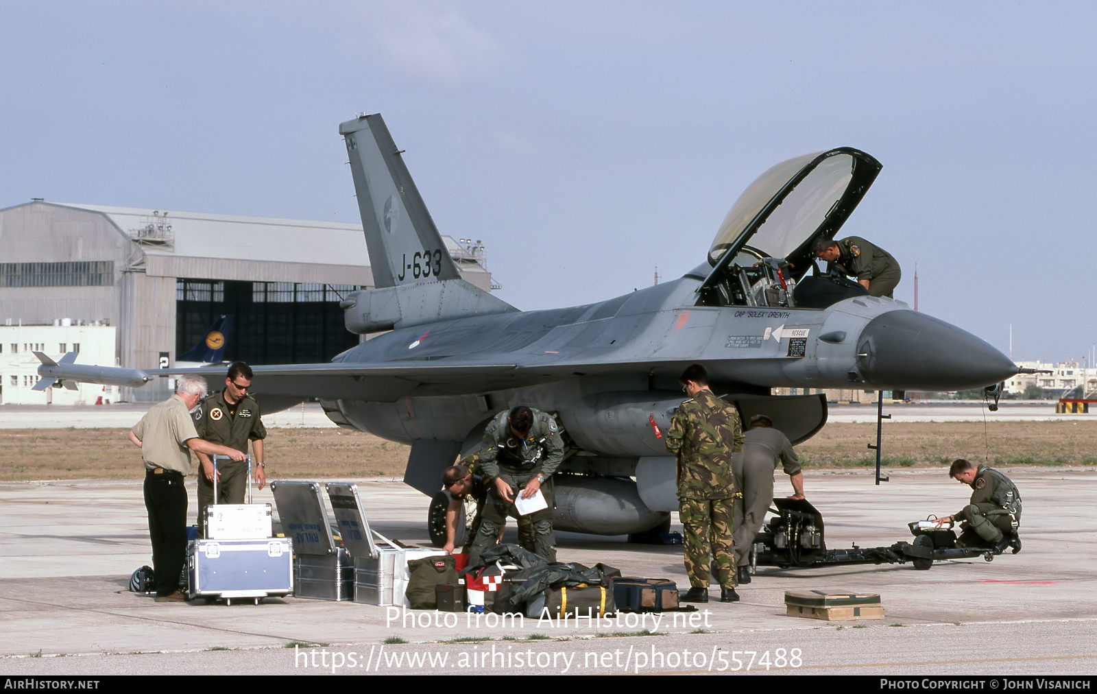 Aircraft Photo of J-633 | General Dynamics F-16AM Fighting Falcon | Netherlands - Air Force | AirHistory.net #557488