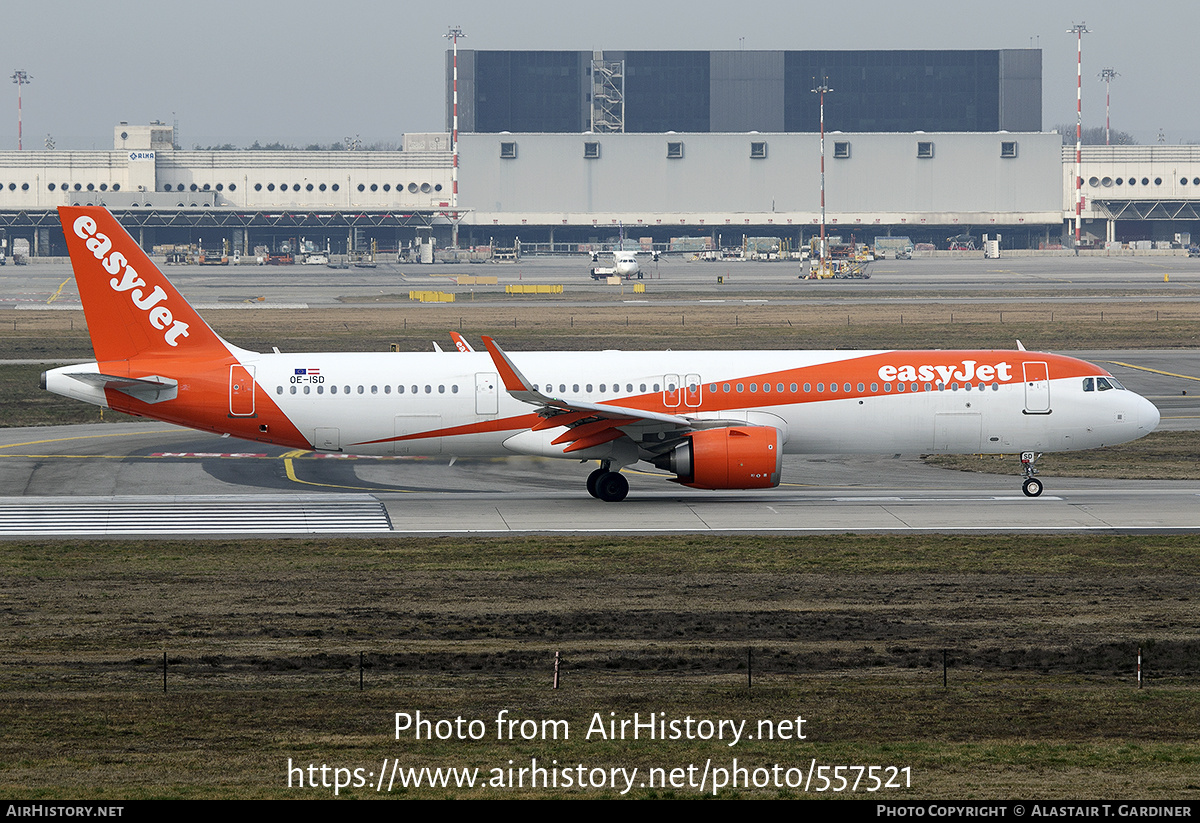 Aircraft Photo of OE-ISD | Airbus A321-251NX | EasyJet | AirHistory.net #557521