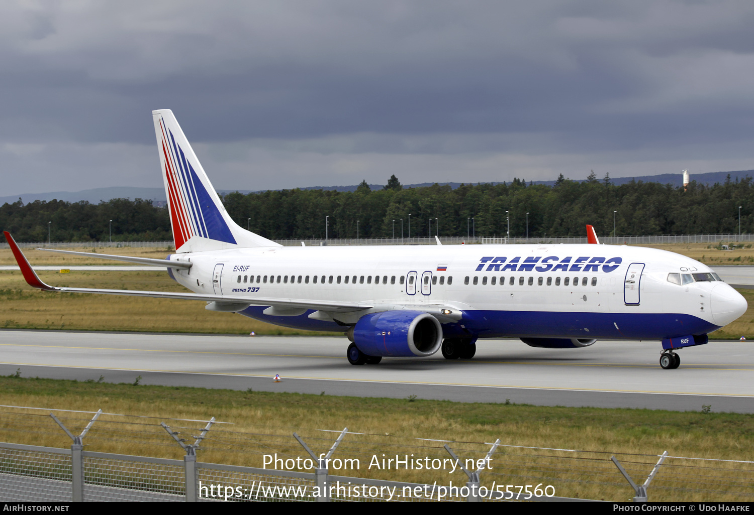 Aircraft Photo of EI-RUF | Boeing 737-85P | Transaero Airlines | AirHistory.net #557560