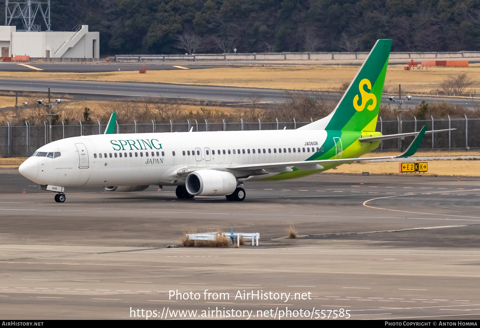 Aircraft Photo of JA06GR | Boeing 737-800 | Spring Airlines Japan ...