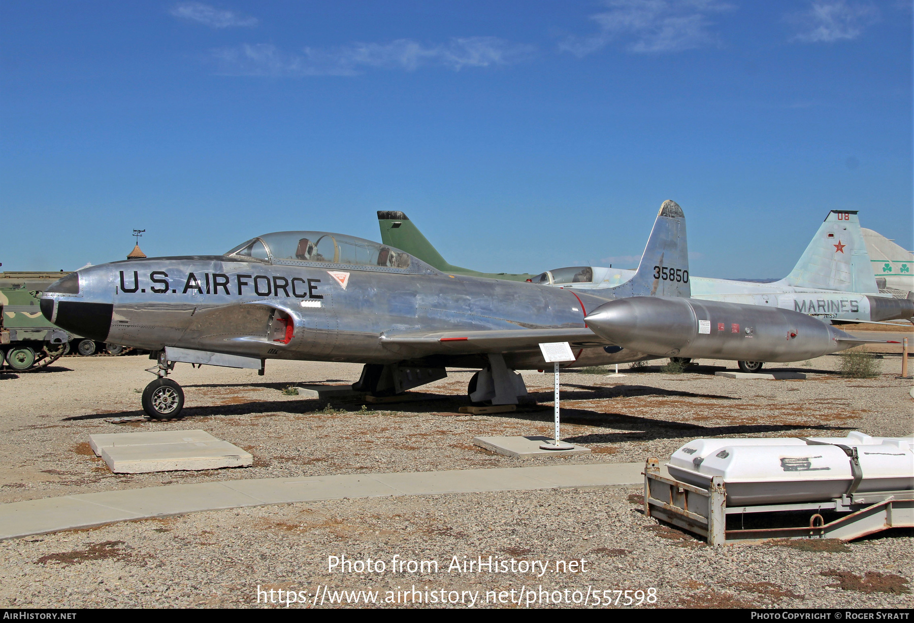 Aircraft Photo of N4605B / 53-5850 | Lockheed RT-33A | USA - Air Force | AirHistory.net #557598