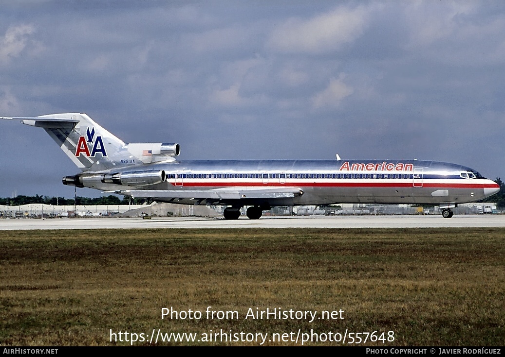 Aircraft Photo of N891AA | Boeing 727-223/Adv | American Airlines | AirHistory.net #557648