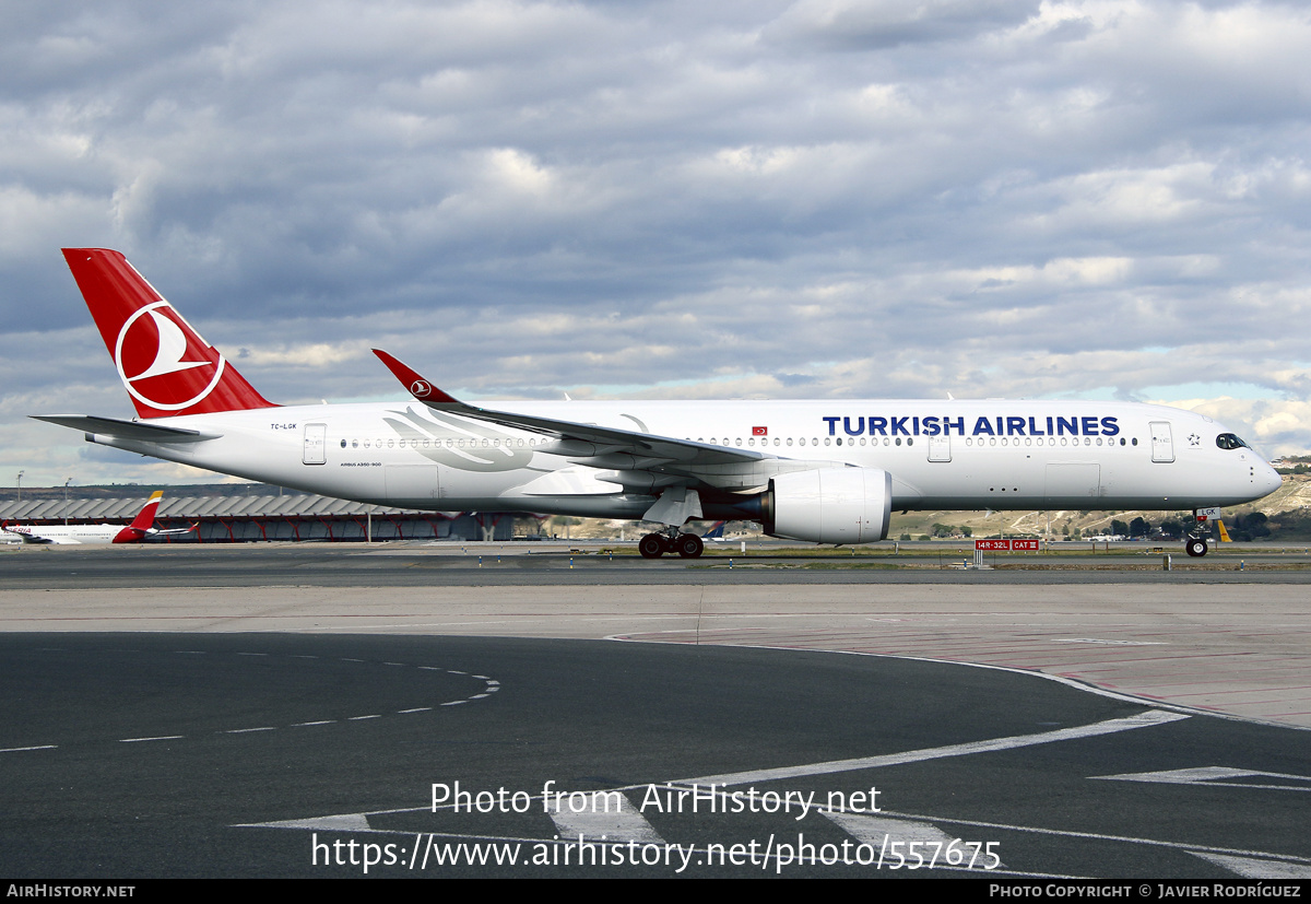 Aircraft Photo of TC-LGK | Airbus A350-941 | Turkish Airlines | AirHistory.net #557675