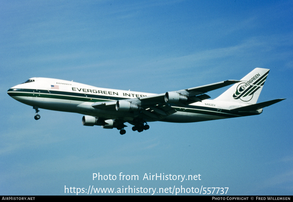 Aircraft Photo of N482EV | Boeing 747-212B(SF) | Evergreen International Airlines | AirHistory.net #557737