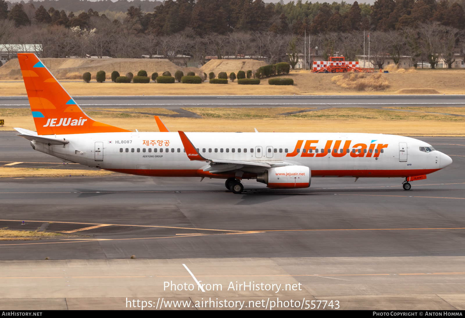 Aircraft Photo of HL8087 | Boeing 737-8AS | Jeju Air | AirHistory.net #557743