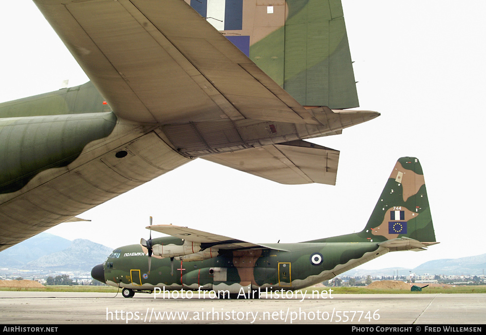 Aircraft Photo of 744 | Lockheed C-130H Hercules | Greece - Air Force | AirHistory.net #557746