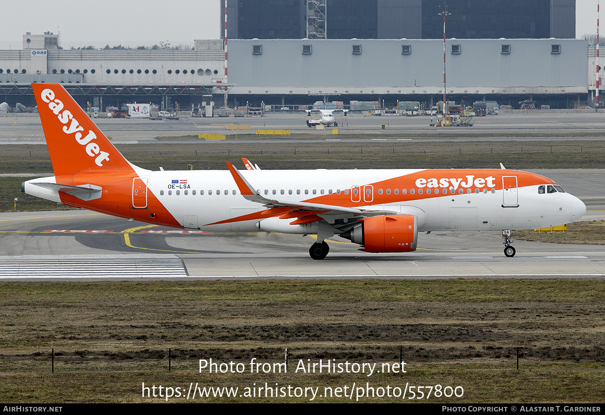 Aircraft Photo of OE-LSA | Airbus A320-251N | EasyJet | AirHistory.net #557800