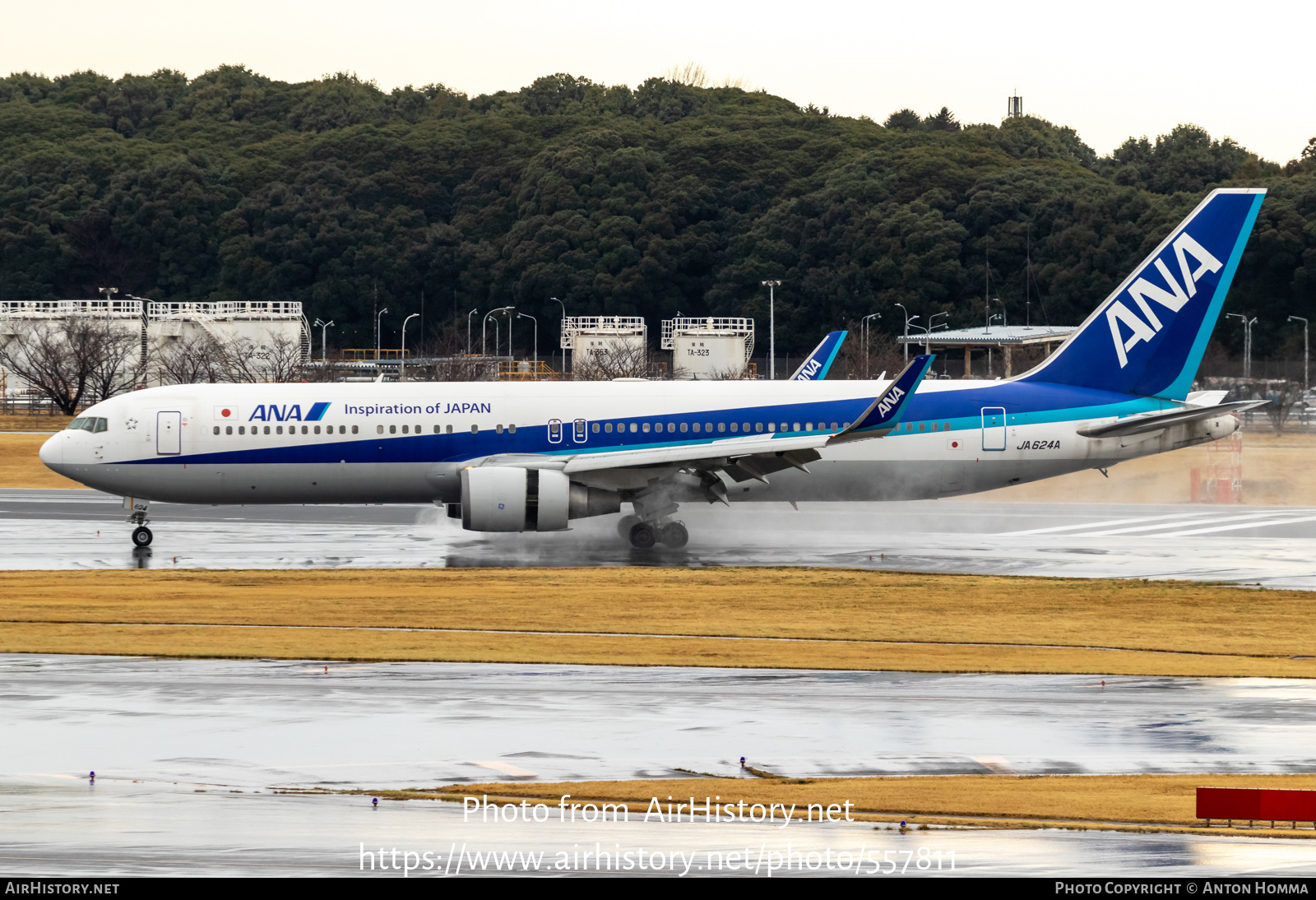 Aircraft Photo of JA624A | Boeing 767-381/ER | All Nippon Airways - ANA | AirHistory.net #557811