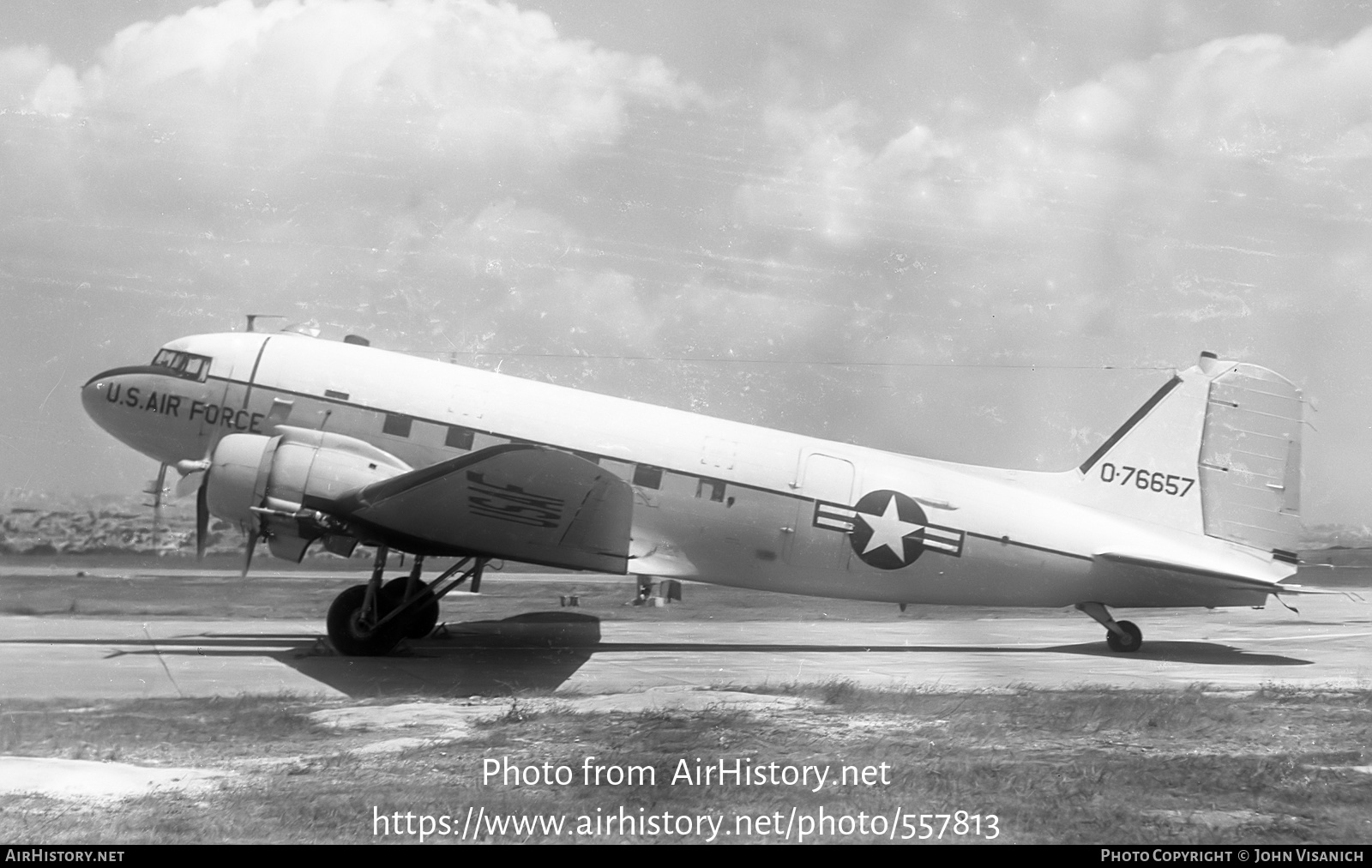 Aircraft Photo of 44-76657 / 0-76657 | Douglas VC-47D Skytrain | USA - Air Force | AirHistory.net #557813