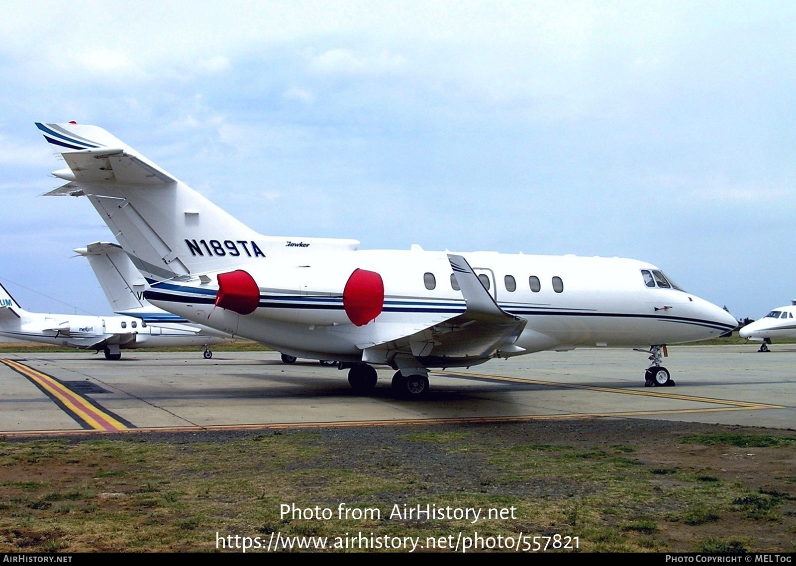 Aircraft Photo of N189TA | Raytheon Hawker 850XP | AirHistory.net #557821