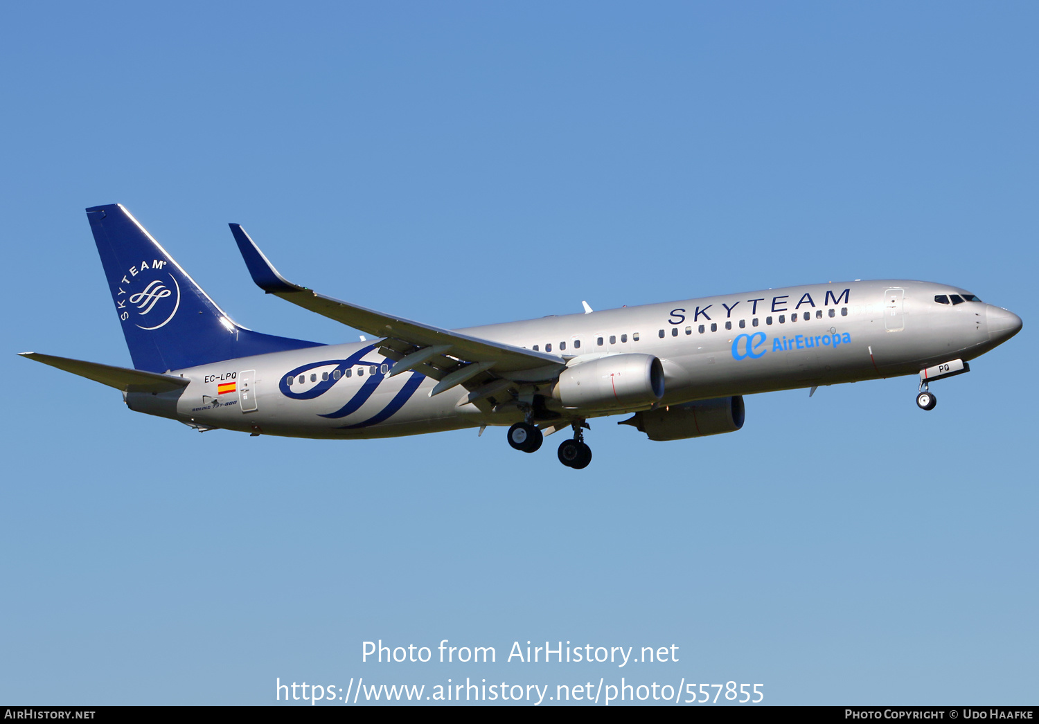 Aircraft Photo of EC-LPQ | Boeing 737-85P | Air Europa | AirHistory.net #557855