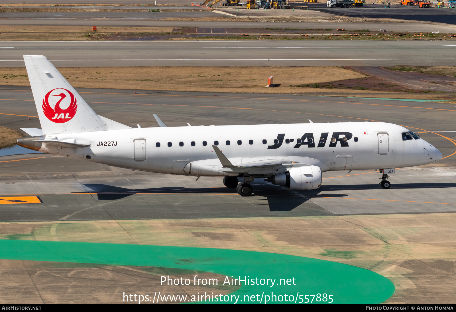 Aircraft Photo of JA227J | Embraer 170STD (ERJ-170-100STD) | J-Air | AirHistory.net #557885