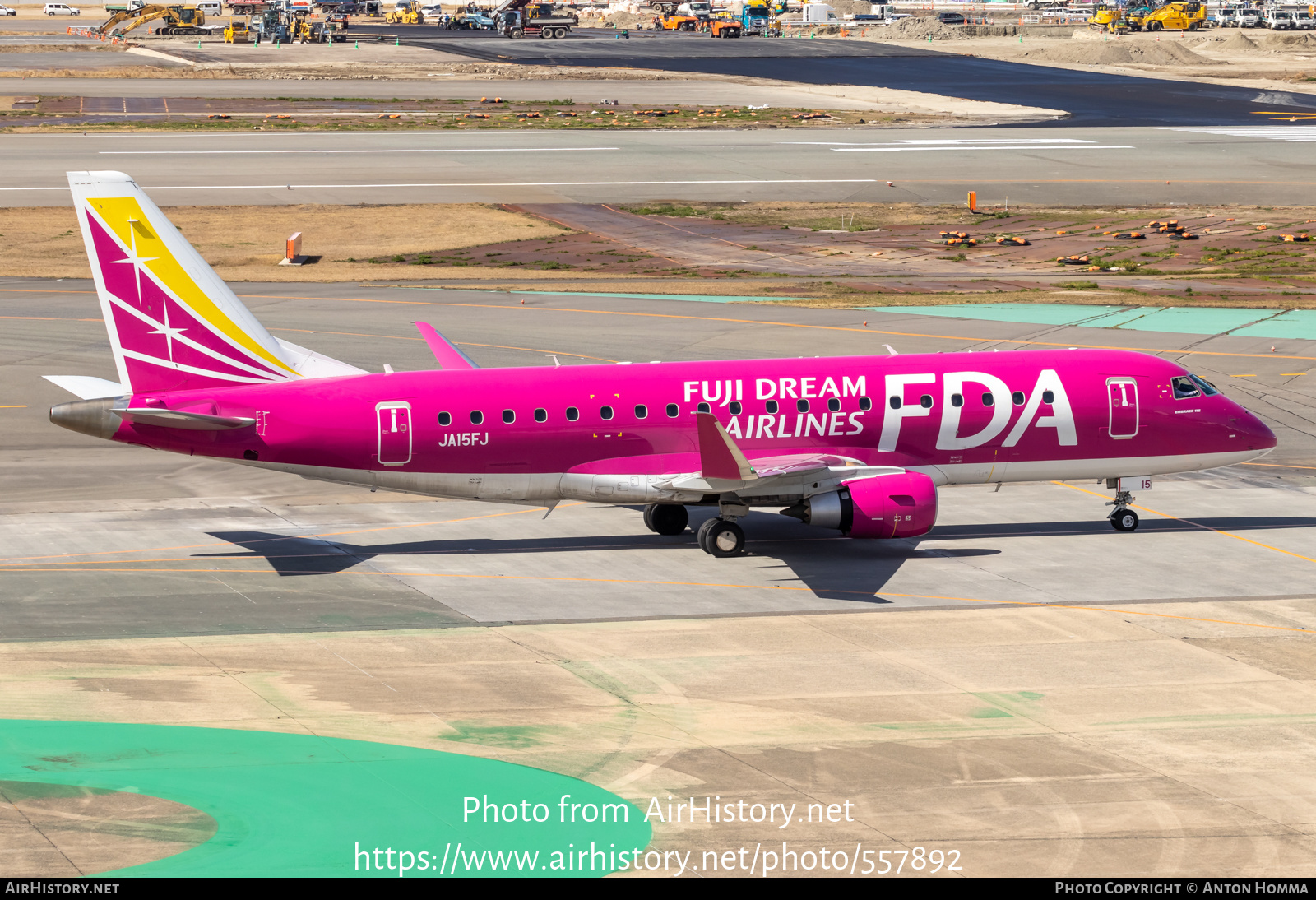 Aircraft Photo of JA15FJ | Embraer 175STD (ERJ-170-200STD) | FDA - Fuji Dream Airlines | AirHistory.net #557892