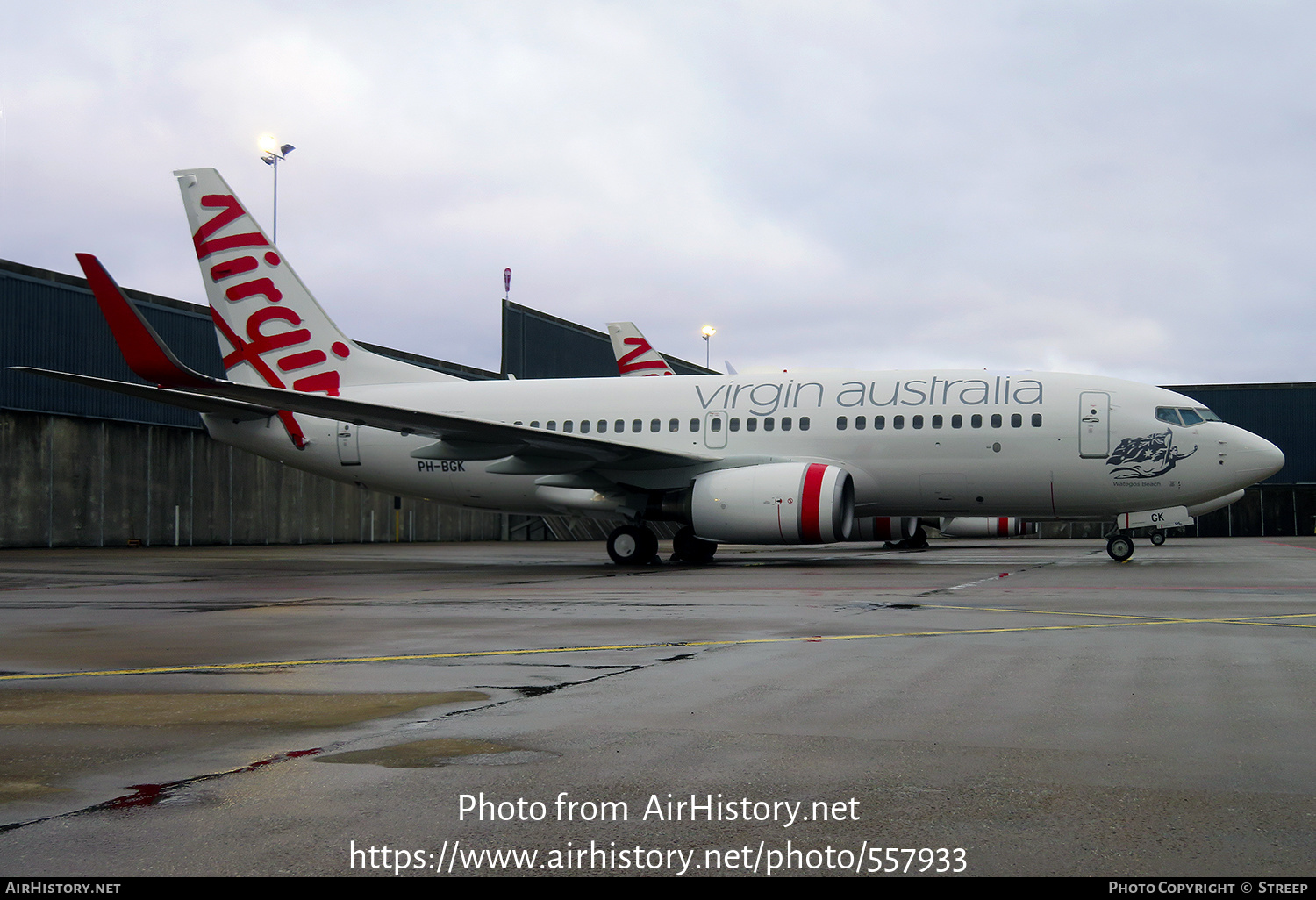 Aircraft Photo of PH-BGK | Boeing 737-7K2 | Virgin Australia Airlines | AirHistory.net #557933