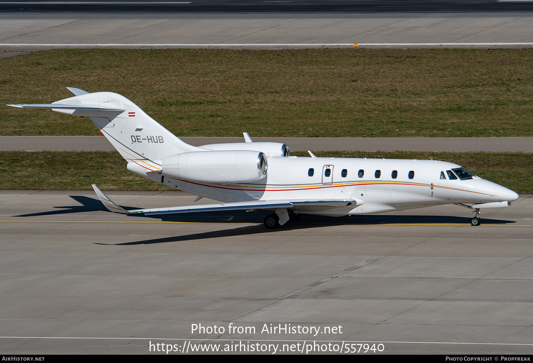 Aircraft Photo of OE-HUB | Cessna 750 Citation X | AirHistory.net #557940