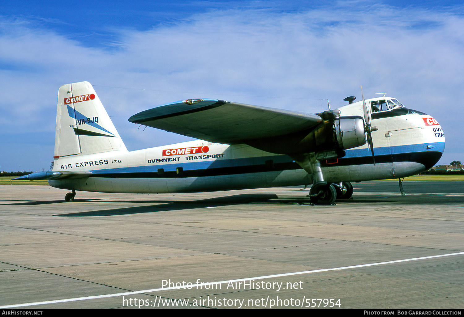 Aircraft Photo of VH-SJQ | Bristol 170 Freighter Mk21E | Air Express | AirHistory.net #557954