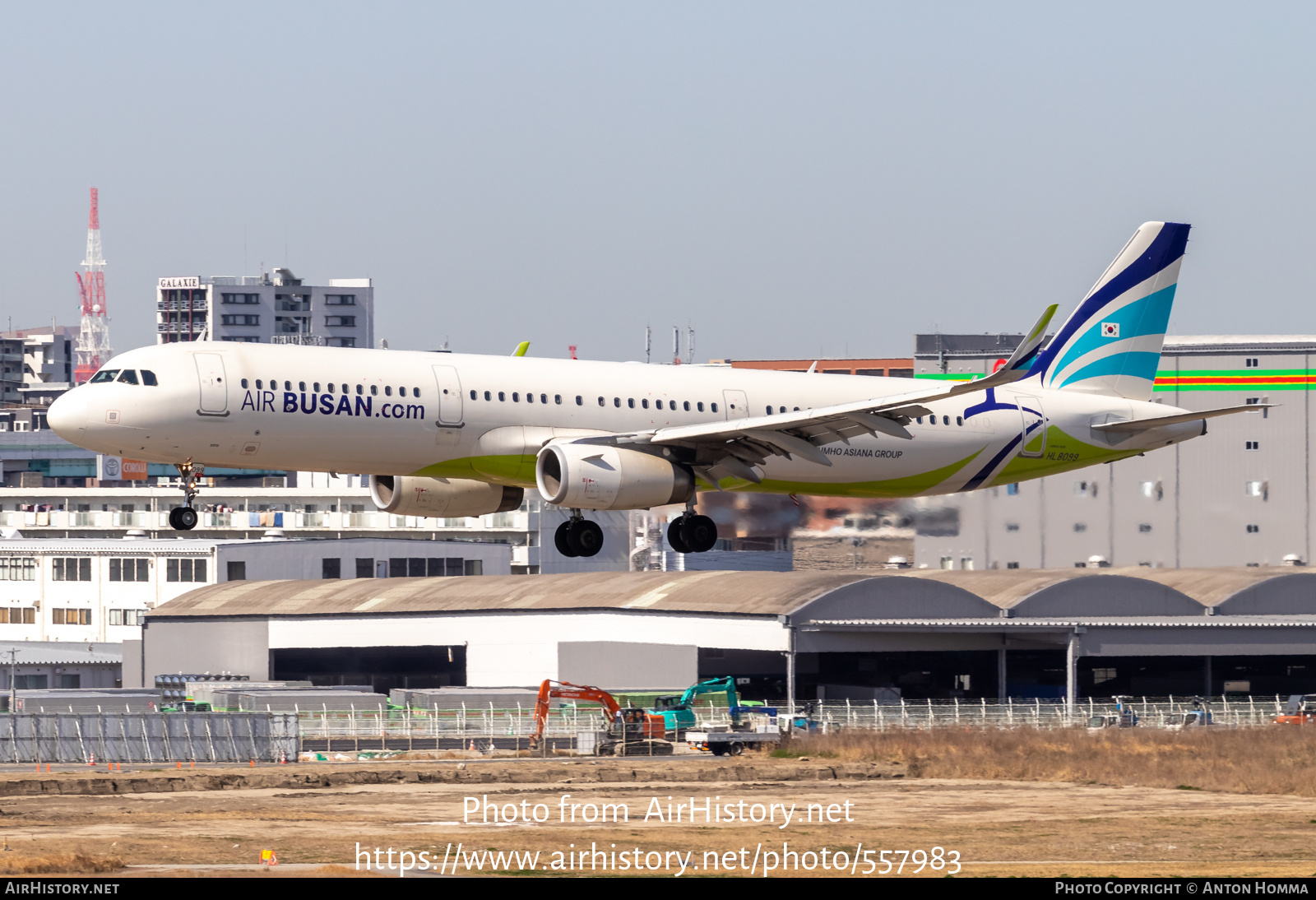 Aircraft Photo of HL8099 | Airbus A321-231 | Air Busan | AirHistory.net #557983