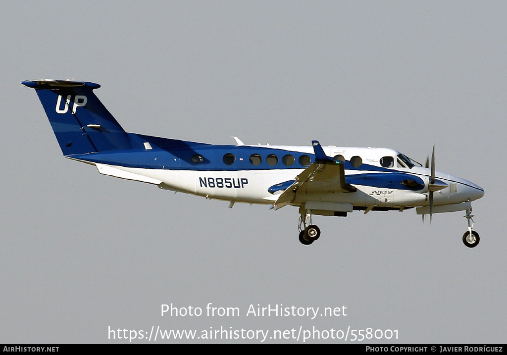 Aircraft Photo of N885UP | Beechcraft B300 King Air 350 | Wheels Up | AirHistory.net #558001